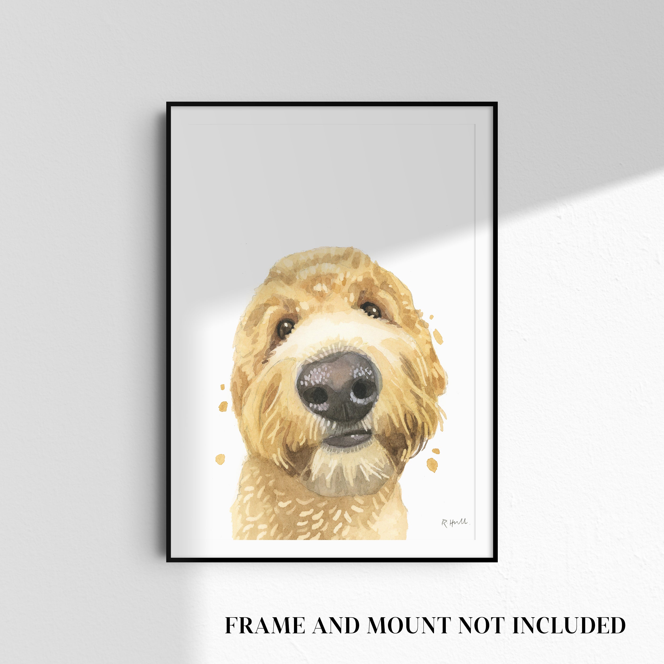 Golden Doodle A4/Letter Print Gifts for Child's Nursery & Dog Lovers