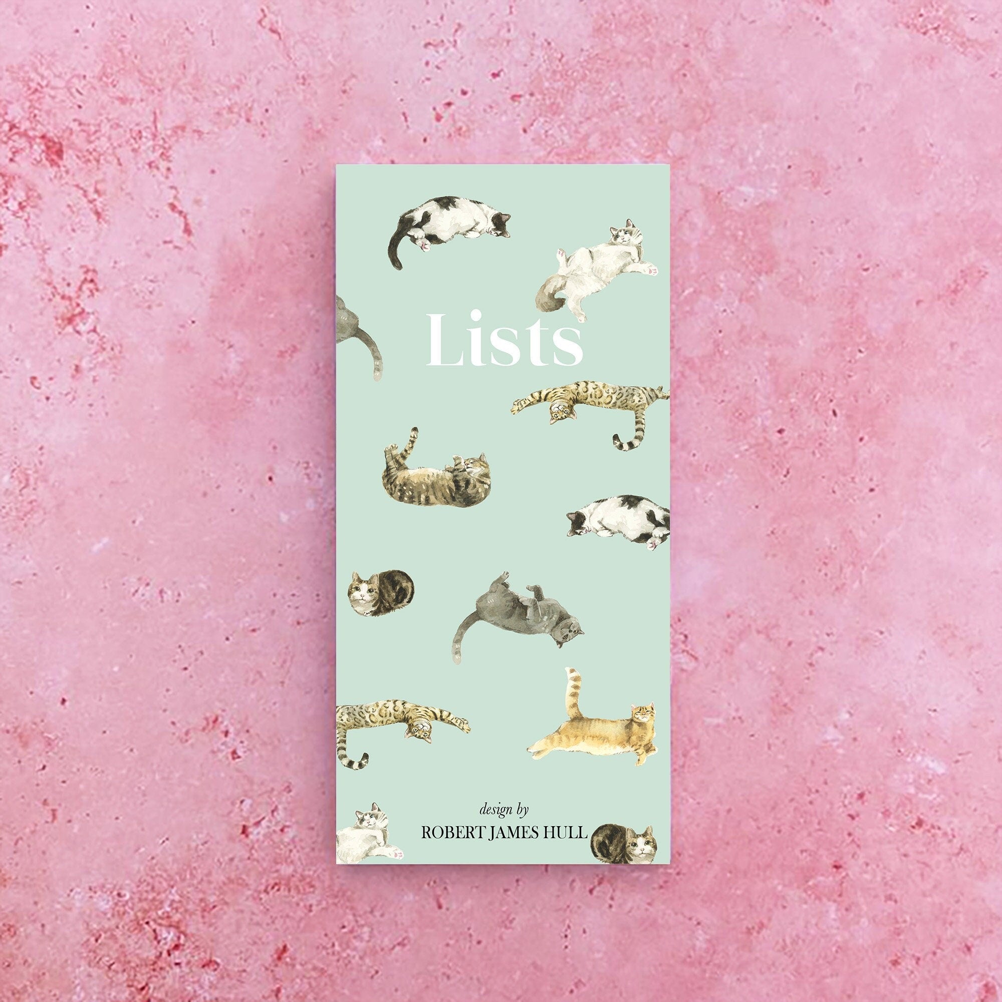 Cats Green Magnetic List Pad
