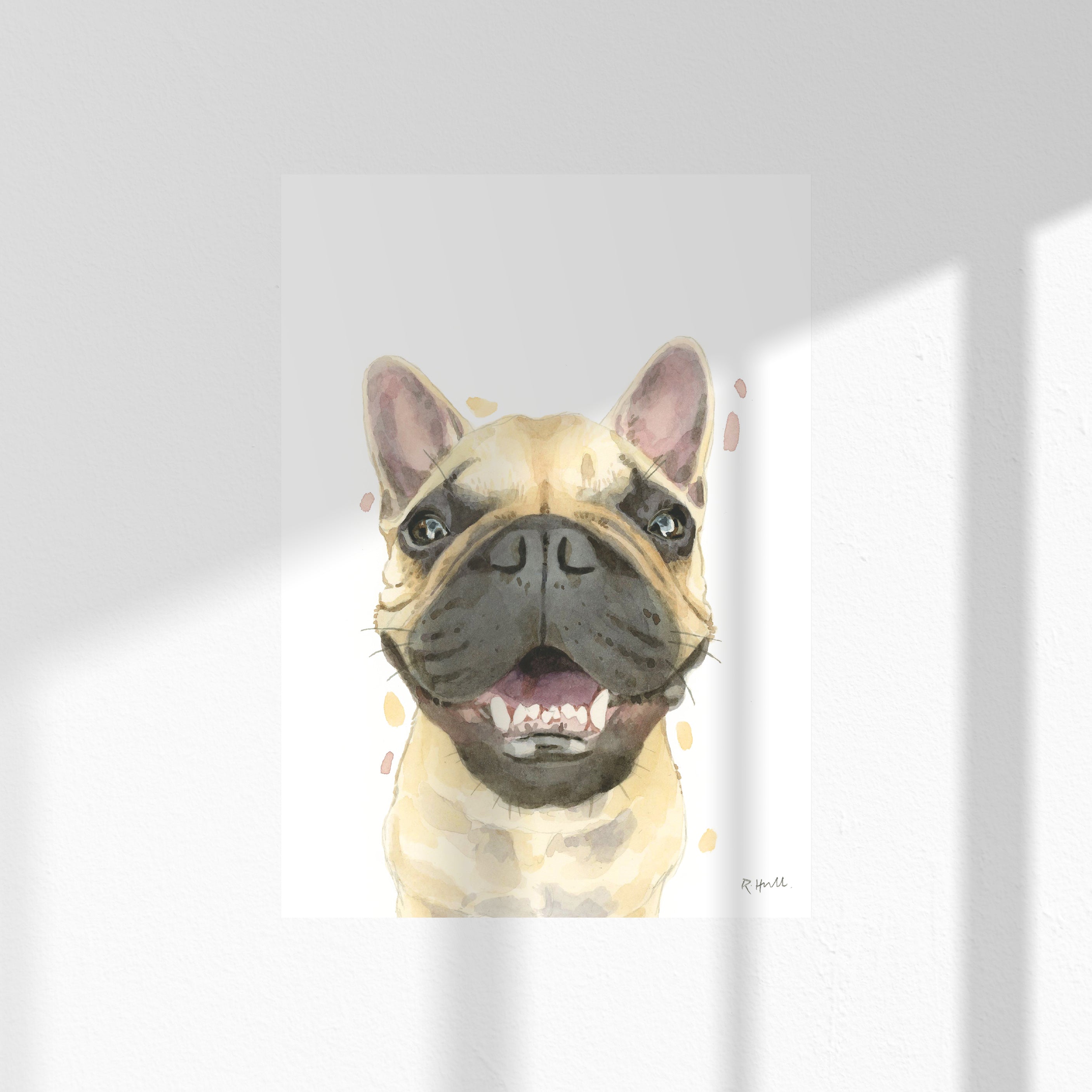 French Bulldog A4/Letter Print Gifts for Child's Nursery & Frenchie Dog Lovers