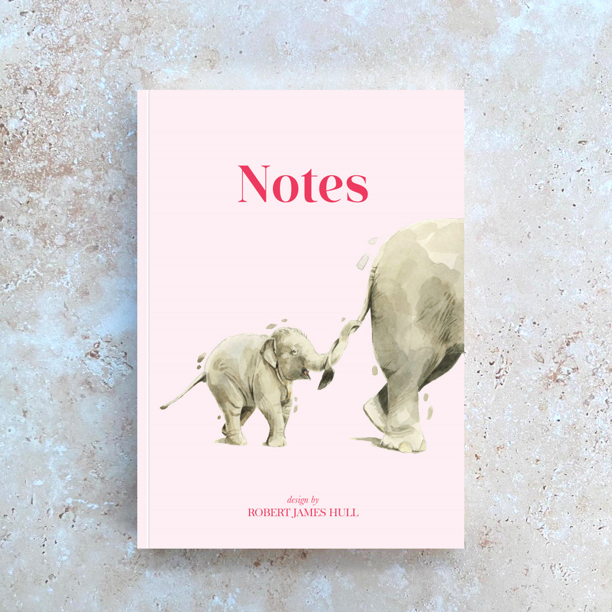 Elephant and Calf A5 Premium Notebook