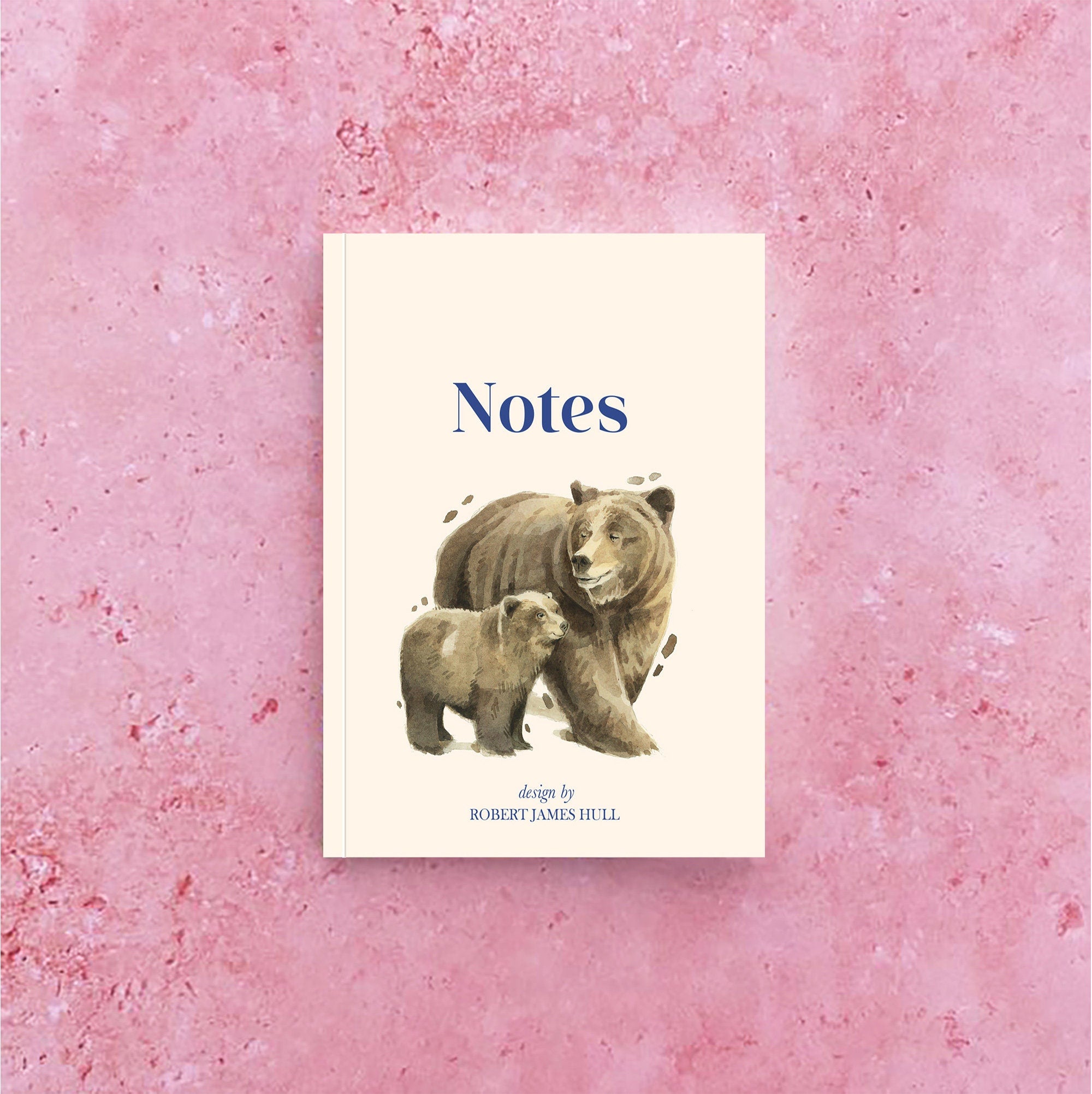 Bear and Cub Cute A6 Notebook